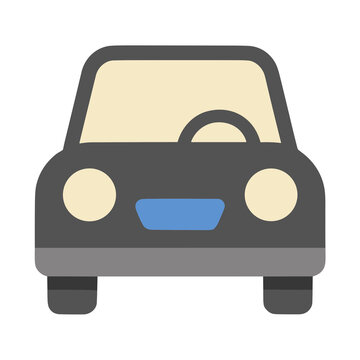 Flat car icon