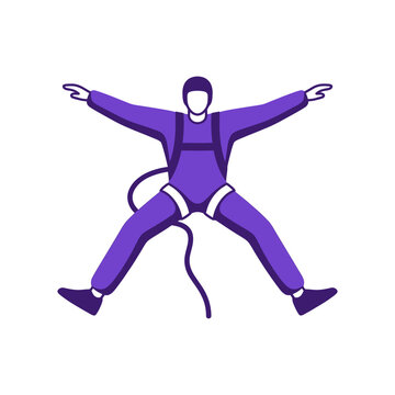 Extreme Sports Athlete In Full Gear Ready For Adventure