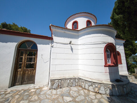 Panorama of The town of Skiathos, Sporades, Greece