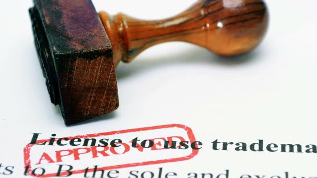 License to use trademark approved