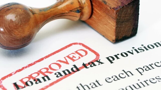Approved Loan and Tax Provision Document