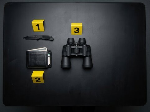 Crime Scene Investigation Evidence Collection And Investigation Kit Items