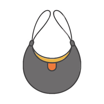 Cartoon handbag with straps