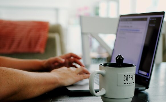 Adult college student uses artificial intelligence AI chat bot to write assignment breaking academic fair use policy cheating educational assignment