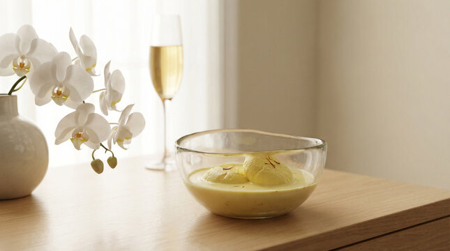 Indian dessert Ras Malai 