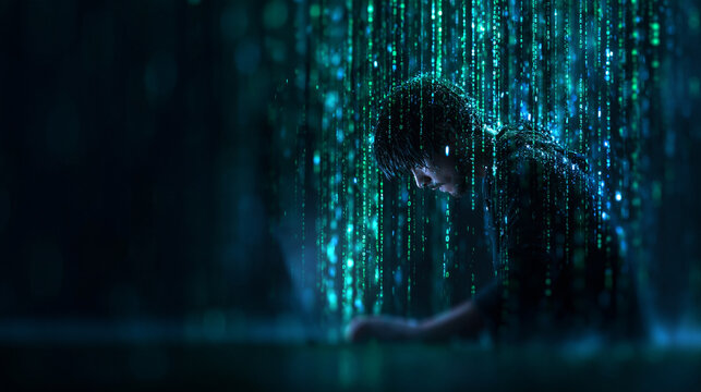 Hacker Programming in Cyberspace with Digital Matrix Data Stream