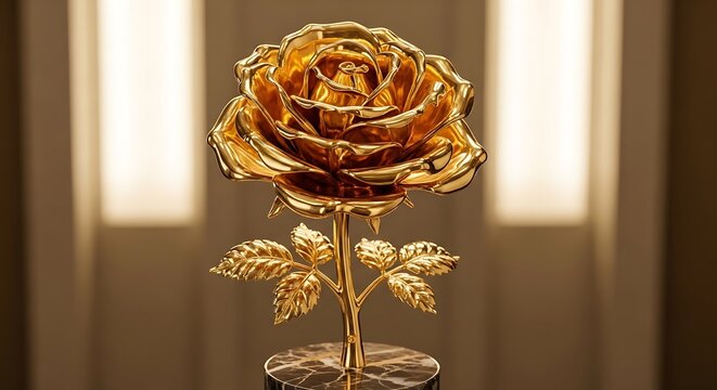 yellow rose on a wooden table