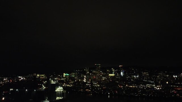 Portland Downtown Drone