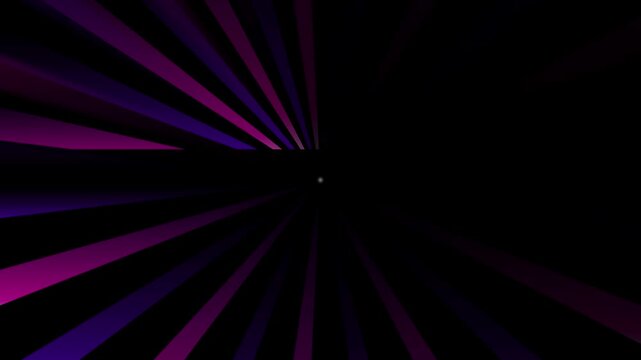 Abstract Radial Light Rays Animation