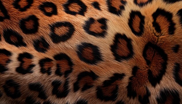 Animal Print Textile Texture Leopard Fur Background
