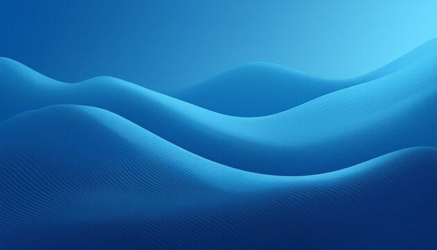 Abstract Ocean Waves Blue Gradient Design Background With Abstract Gradient Background Wallpaper Minimalist
