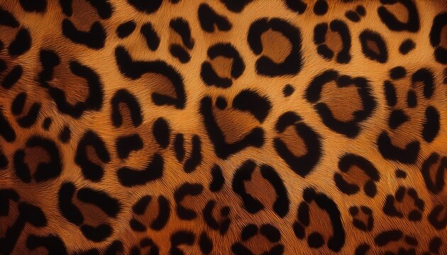Leopard Fablic Texture Fashion Textile Background