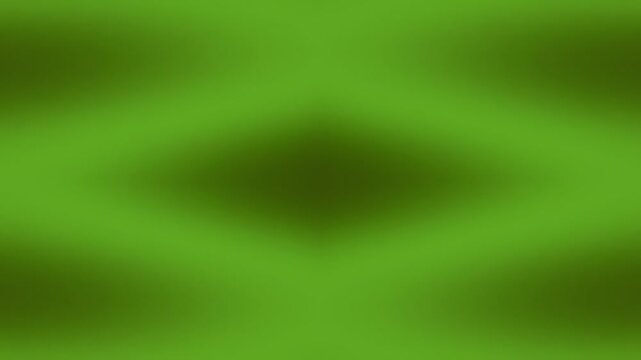 Abstract green geometric pattern with blurred diamond shapes