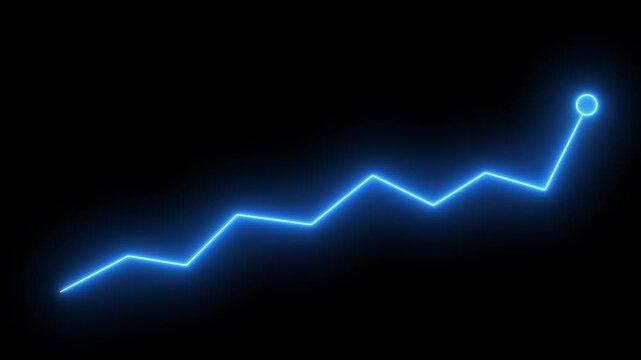 line, glowing, neon, animation, black background, isolated, dynamic, technology, digital, futuristic, 3d animation