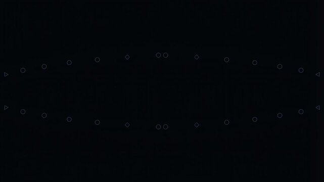 Abstract dark geometric pattern with circular and linear elements
