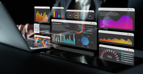 Data management enables efficient analytics, trend tracking, and performance monitoring for business strategy Parse
