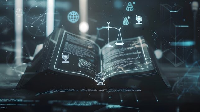 An AI-powered law book that automatically flips
