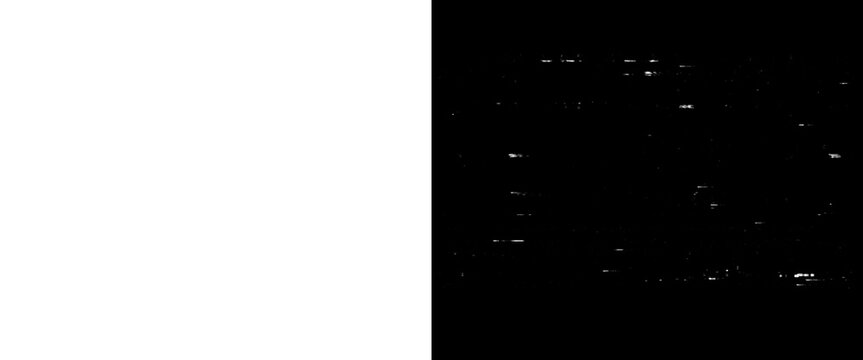 Minimalist split screen background, stark white and deep black contrast, abstract dual tone layout for modern graphic design