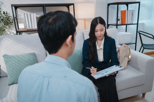 Financial advisor discussing wealth planning with client during professional consultation in modern office, supporting trust and informed investment decisions