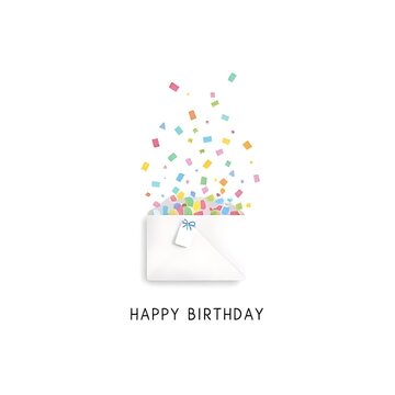 birthday card or birthday theme