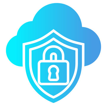 Cloud Security Icon