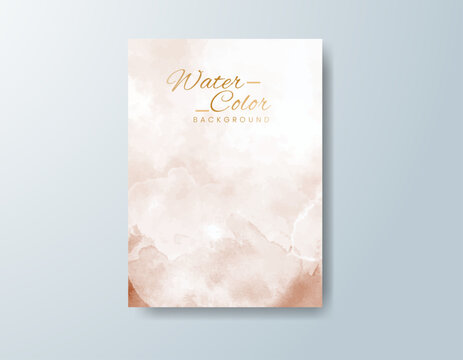 Modern collection of watercolor cards featuring colorful painted textures for postcards, invitations, announcements, and stationery.