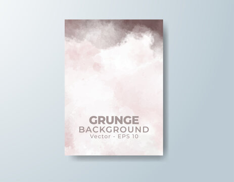 Modern collection of watercolor cards featuring colorful painted textures for postcards, invitations, announcements, and stationery.