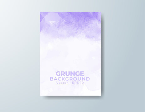 Modern collection of watercolor cards featuring colorful painted textures for postcards, invitations, announcements, and stationery.
