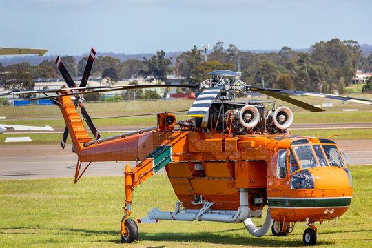 "Lucille" on standby at Bankstown Airport