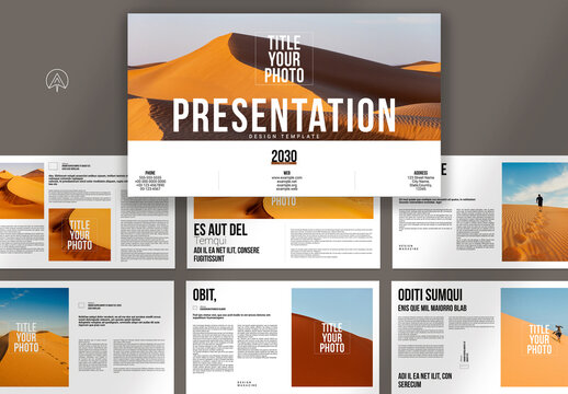 Photo Book Presentation Template
