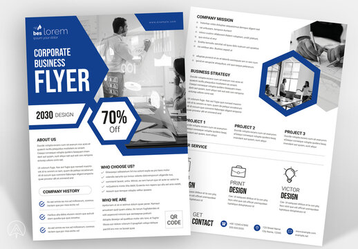 Corporate Business Flyer Template
