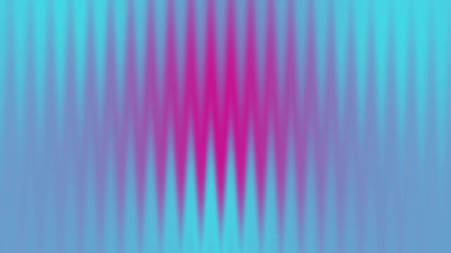 High Quality Vibrant Audio Visualizer Spectrum Loop, Full HD 1080p, Glowing Neon Zigzag Lines Animation
