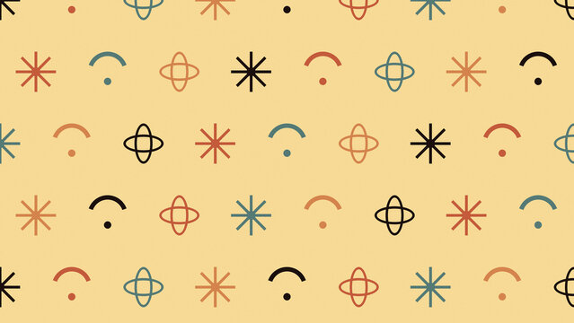 seamless pattern with flowers