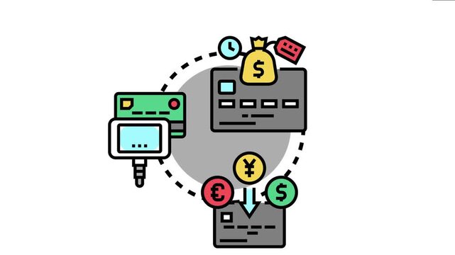 Cardless payments concept visualizing secure financial transactions, digital money transfers, and mobile banking solutions, enabling convenient money management and payment gateway services