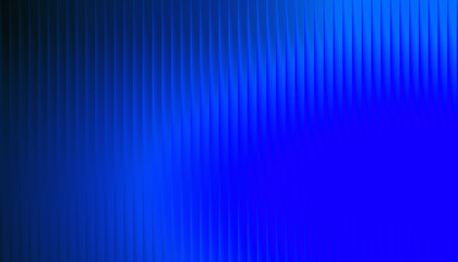 Obraz premium Abstract blue background with vertical lines and gradient light effect