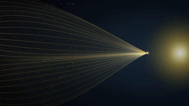 High tech optical fiber cable light burst cluster radiating dynamic telemetry streams, 4k vector backdrop