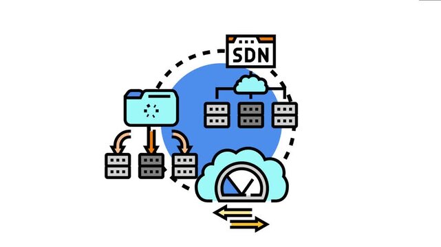 Centralized network endpoint oversight concept modern control over various digital infrastructure components, managing data flow and ensuring security within a distributed system