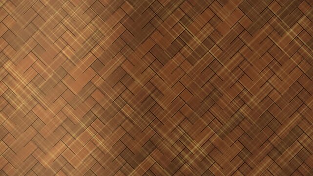 Wooden herringbone geometric pattern. 2d animation