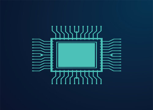 circuit board vector