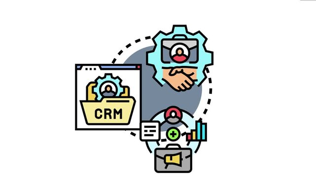 Customer relationship management system providing efficient it ticketing, support, and sales solutions, connecting clients with essential business services and data