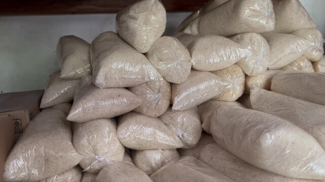 sugar in plastic