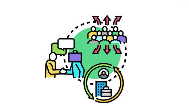 Business partners engaging in a strategic alliance fostering mutual growth, expanding customer reach, and creating shared value through collective effort and continuous interaction