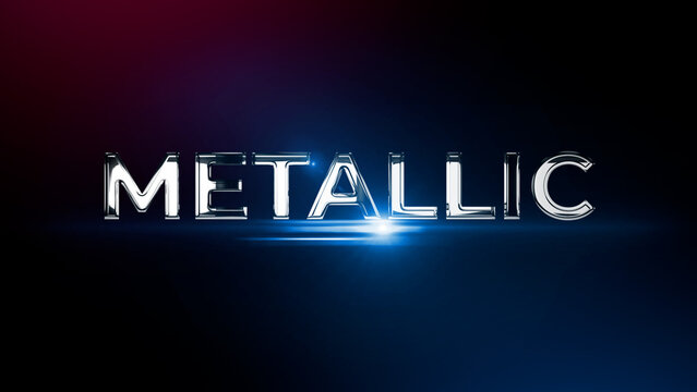 Cinematic Metal Title