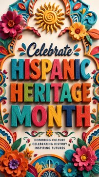Celebrate Hispanic Heritage Month with vibrant colors and festive decorations