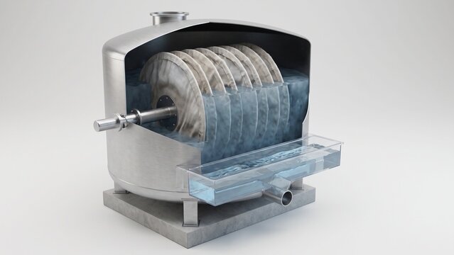 Disc filtration system removing particles from reclaimed water