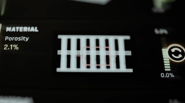 Porosity scanner identifies 2.1 percent material voids