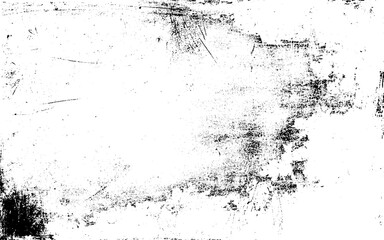 Fototapeta premium Monochrome Vintage Distressed Texture. Heavy Grunge Scratch and Dust Overlay