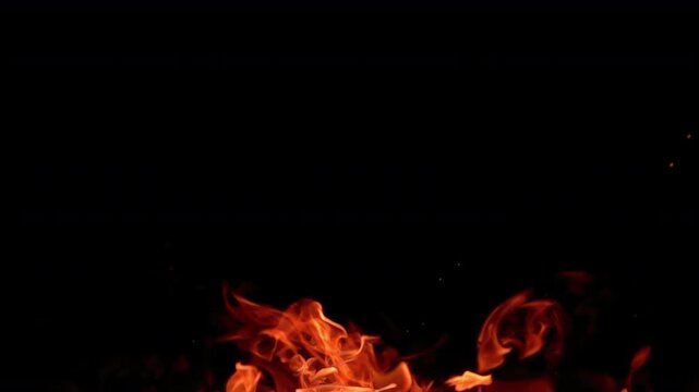Mesmerizing Fire Super Slow Motion 1000fps