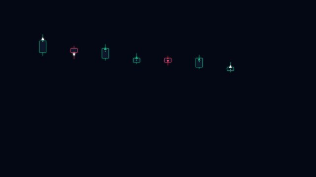 Automated Algorithmic Trading Bot Execution Network 4K Loop