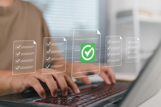 Document Approval and Digital Checklist for Electronic Verification, Online Form Review, Compliance Checking, Document Management, Quality Control, and Business Record Validation System